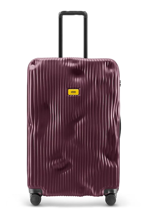 Crash Baggage Walizka twarda STRIPE Large size 79x50x30 cm bordowa CB153