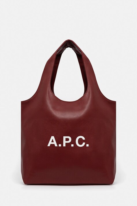 Сумка A.P.C. Ninon цвет бордовый