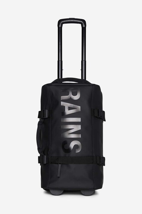 Rains suitcase Travel Bag Small black color