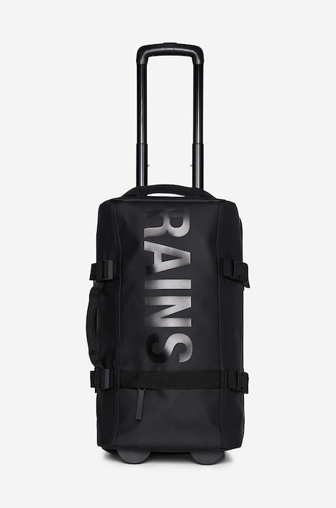 Rains valiză Travel Bag Small culoarea negru