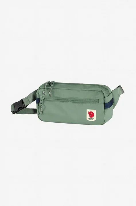 Torbica Fjallraven F23223 614 High Coast Hip Pack boja: zelena, F23223.614