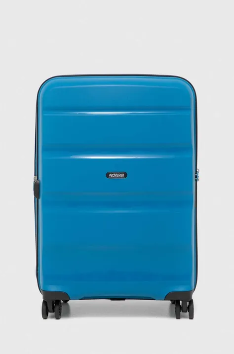 American Tourister walizka kolor niebieski