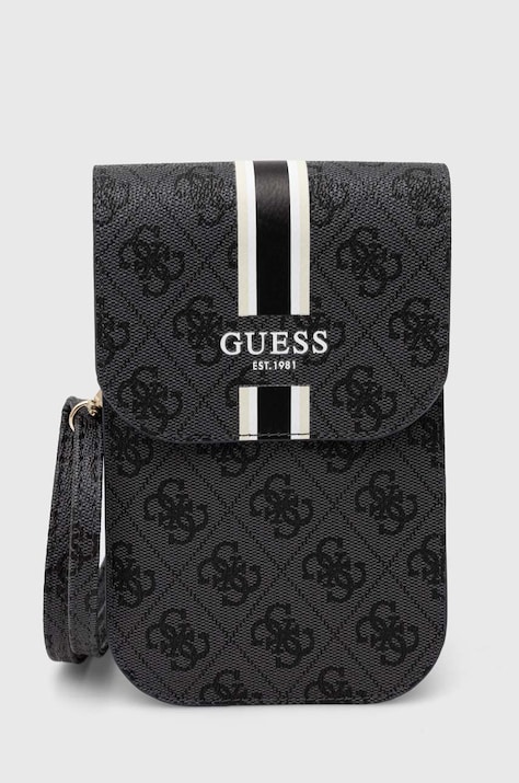 Guess carcasa de telefon culoarea gri