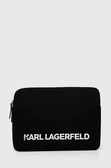 Karl Lagerfeld laptop táska fekete