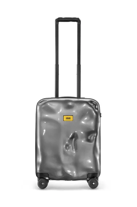 Crash Baggage valiza LUNAR Small Size culoarea argintiu, CB231
