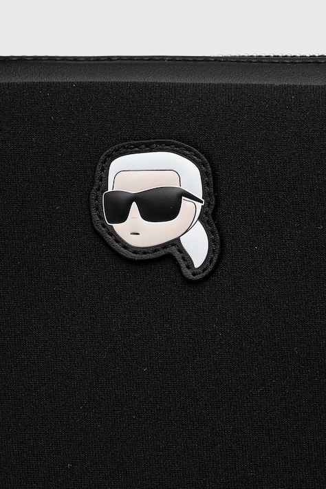 Τσάντα Karl Lagerfeld χρώμα: μαύρο, A1W32103