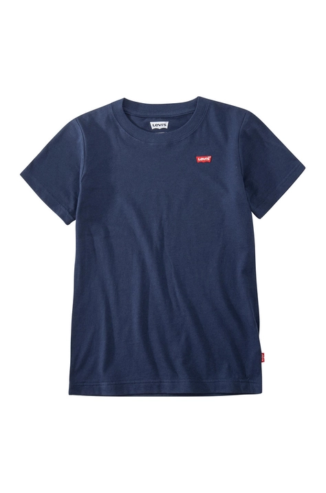 Otroški t-shirt Levi's mornarsko modra barva