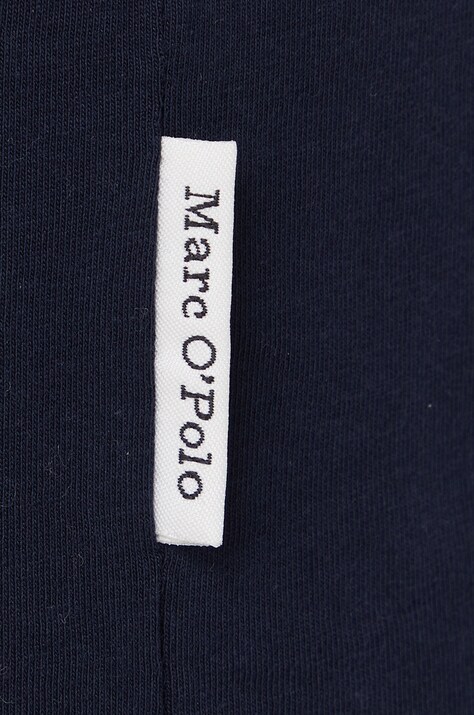 Бавовняна футболка Marc O'Polo — AA00-TSD0GP, темно-синій — фото 5
