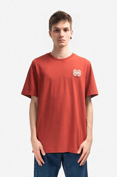 Puma cotton t-shirt x Palomo Tee red color