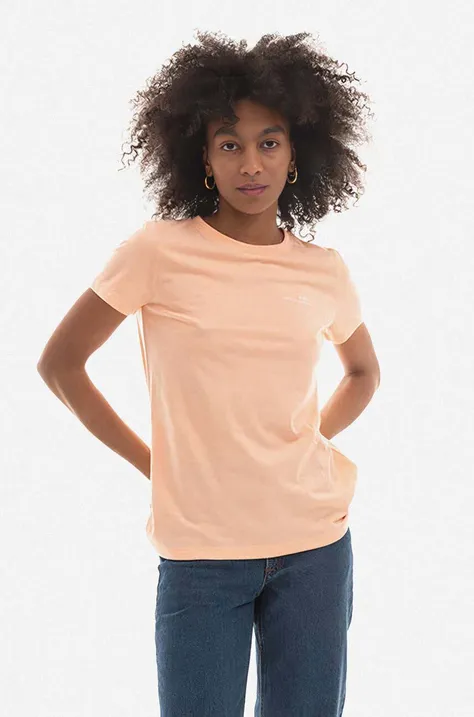 A.P.C. t-shirt damski kolor beżowy COEVS.F26012-PEACHHEATH