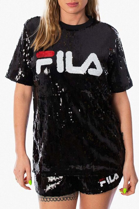 Футболка Fila женская цвет чёрный