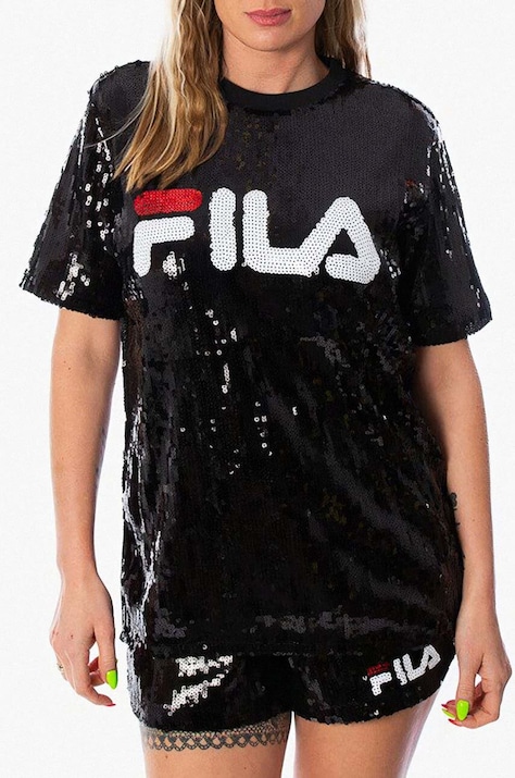 Футболка Fila женская цвет чёрный