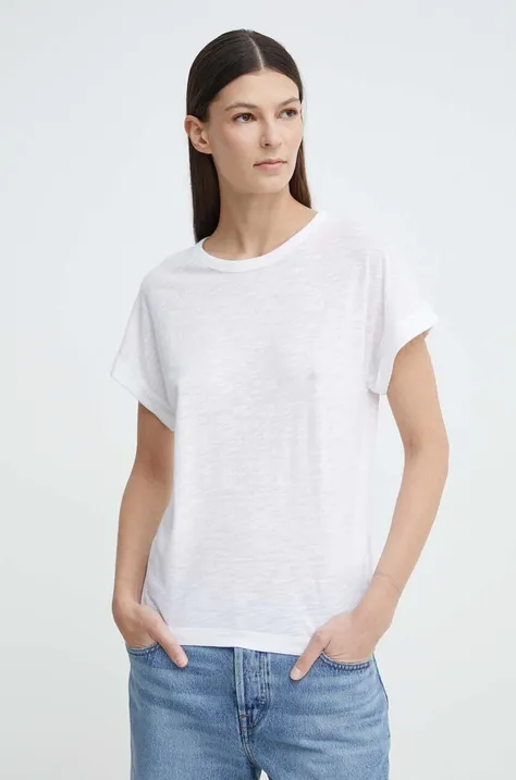 Marc O'Polo t-shirt damski kolor biały