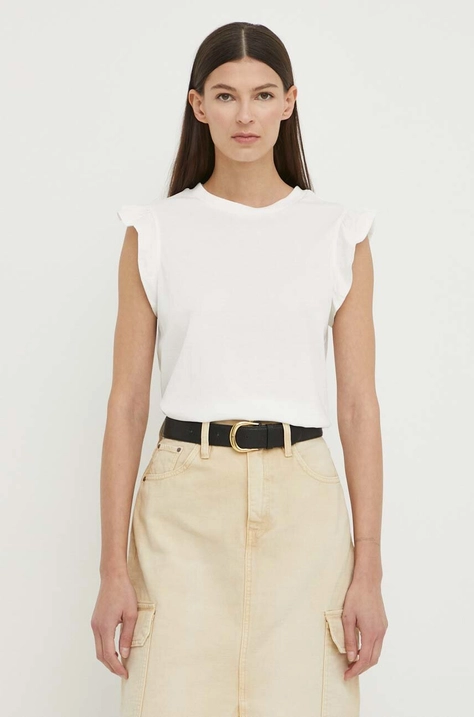 Marc O'Polo t-shirt in cotone donna colore bianco