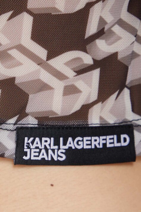 Футболка Karl Lagerfeld Jeans — AA00-TSD10G, барвистий — фото 5