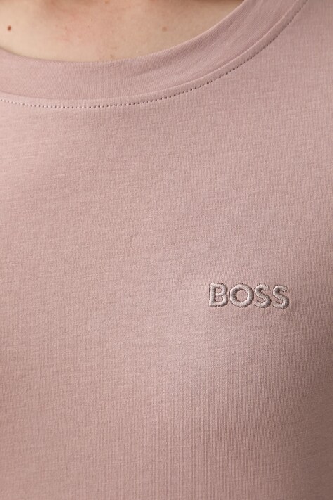 BOSS Orange футболка basic жіноча бавовняна C Esogo 1 — AA00-TSD10S, рожевий — фото 5