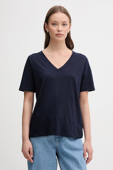 United Colors of Benetton tricou din bumbac culoarea alb, 3BVXD400H