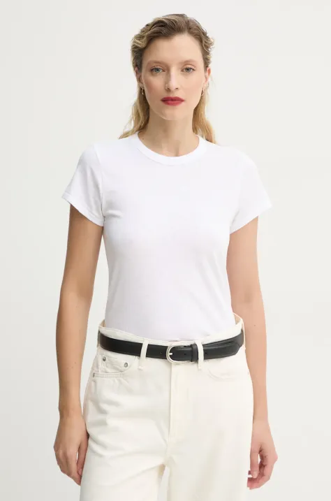 Rag & Bone t-shirt in cotone donna colore bianco W272C32CH