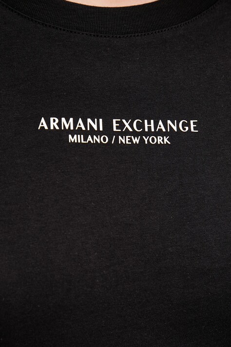 Бавовняна футболка Armani Exchange — фото 4