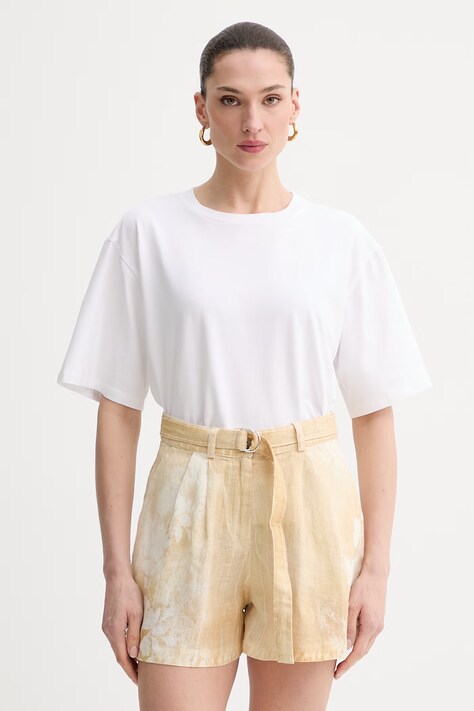 Gestuz t-shirt damski biały 10910960