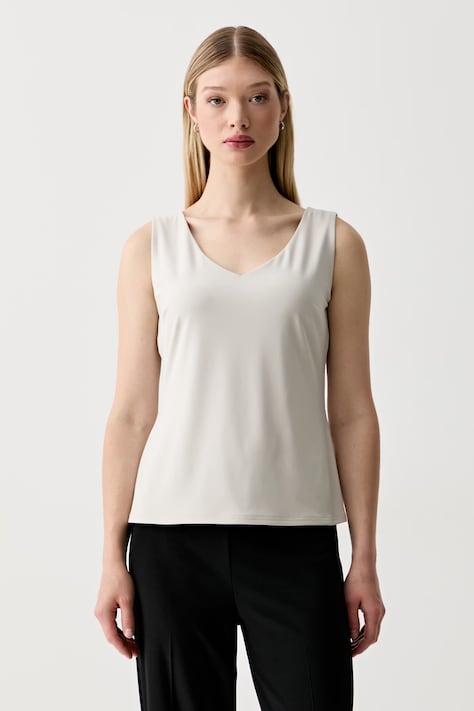 Levi's top damski RORY BUTTON THROUGH SS beżowy 0086M