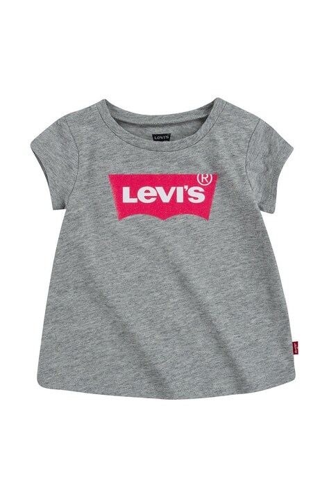 Детская футболка Levi's цвет серый