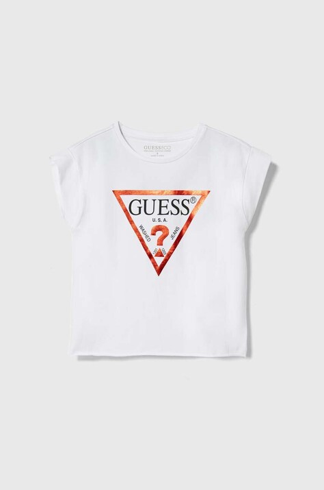 Детская футболка Guess цвет белый J81I15 J1311