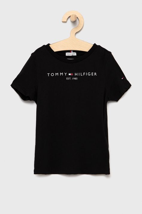 Otroški bombažen t-shirt Tommy Hilfiger