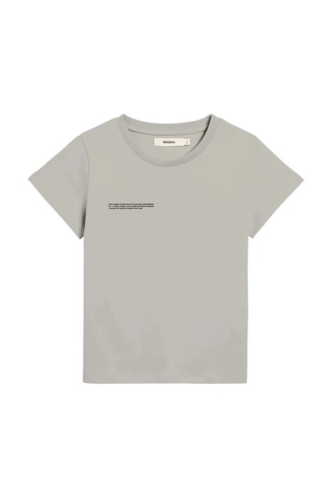 Tričko Pangaia KIDS' 365 MIDWEIGHT T-SHIRT béžová farba, s potlačou, 10000430