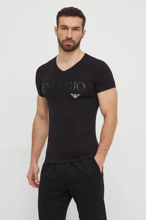 Emporio Armani Underwear t-shirt lounge kolor czarny