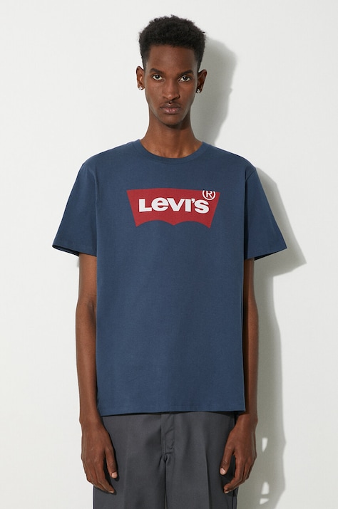 Levi's Graphic Setin Neck Tee Navy 17783.0139