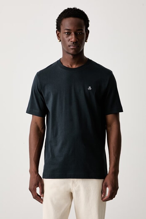 Marc O'Polo T-shirt basic męski bawełniany szary 5000009405