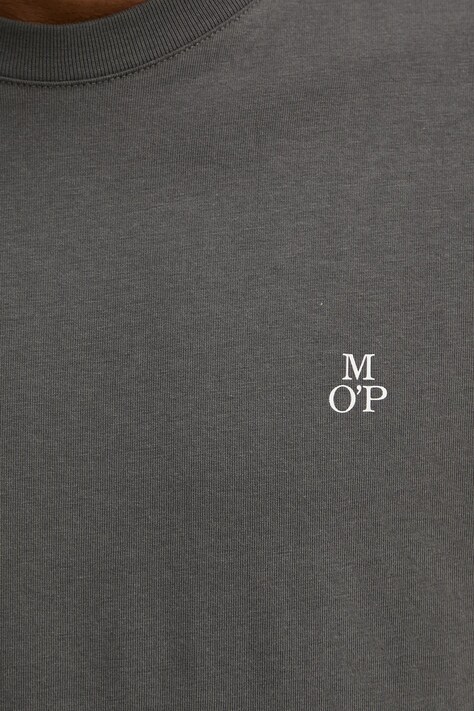 Marc O'Polo футболка basic чоловіча бавовняна — AA00-TSM0H9, сірий — фото 5