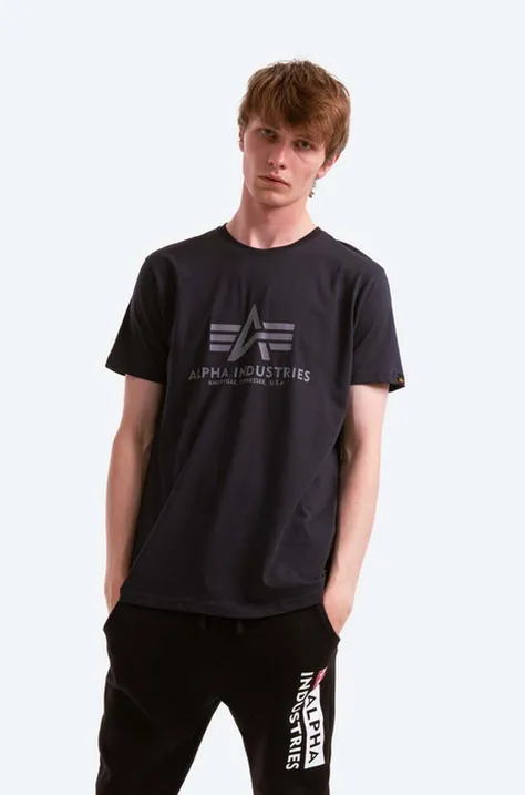 Alpha Industries t-shirt in cotone Basic T-Shirt 100501.07