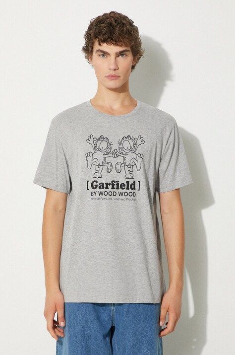 Wood Wood t-shirt in cotone Ace x Garfield