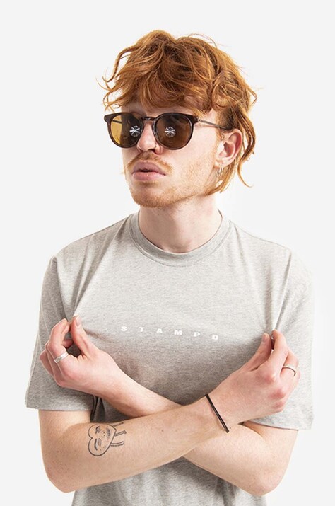 STAMPD cotton t-shirt gray color