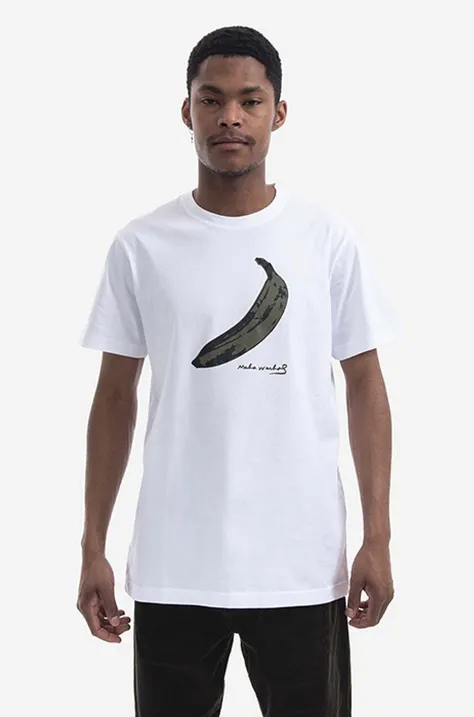 Maharishi corduroy shirt Hemp Cord Utility Shirt white color