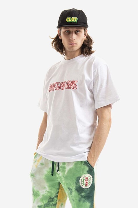CLOT cotton t-shirt white color