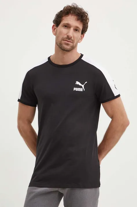 Puma t-shirt men’s black color