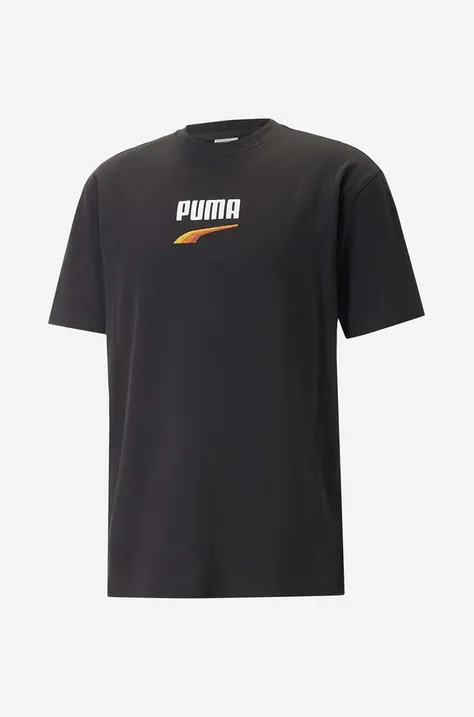 puma club men s hoodie black color
