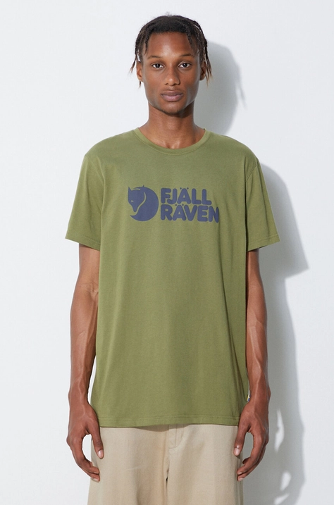 Fjallraven t-shirt Logo T-shirt uomo