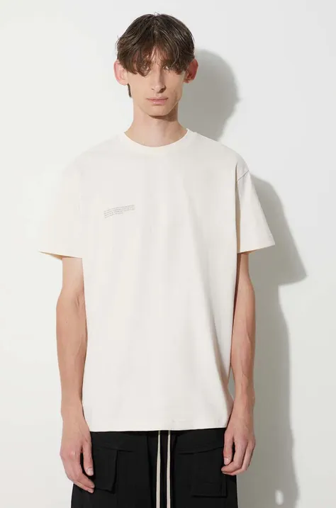 Pangaia cotton t-shirt beige color