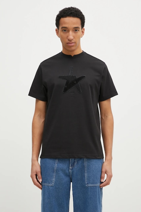 Ader Error t-shirt uomo colore nero BN01FWTS0107BK