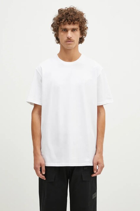 1017 ALYX 9SM t-shirt bawełniany Regular Fit Crewneck Tee męski kolor biały z aplikacją AAMTS0484FA01