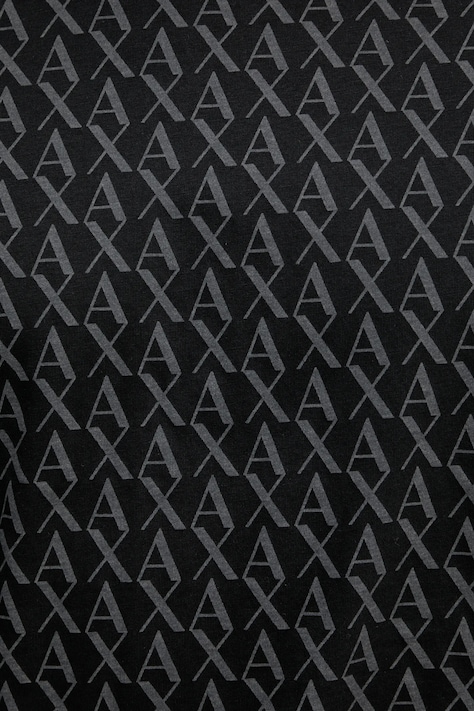 Бавовняна футболка Armani Exchange — AA00-TSM2B2, чорний — фото 5
