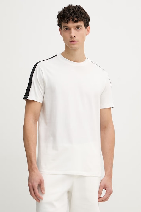 Armani Exchange basic tričko pánské bavlněné béžové XM001283 AF10361