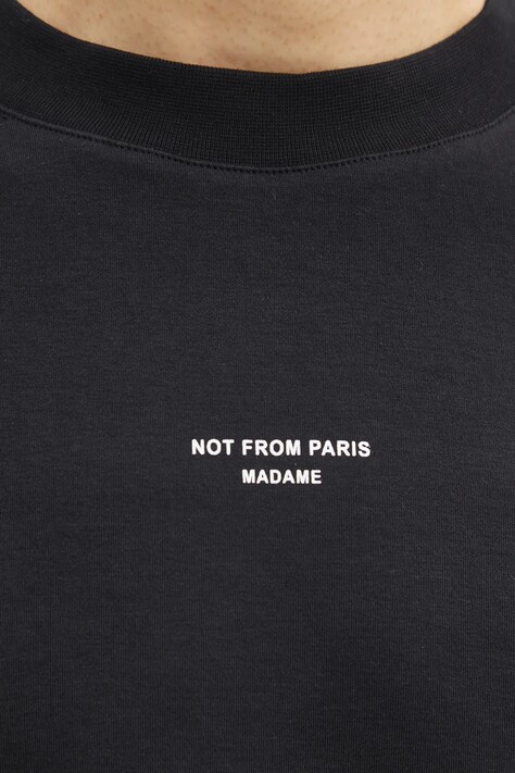 Бавовняна футболка Drôle de Monsieur Le T-Shirt Slogan Classique — фото 4