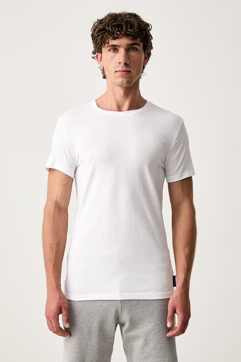 Palm Angels T-shirt basic męski 3-pack biały PLA1UMWTS09TR
