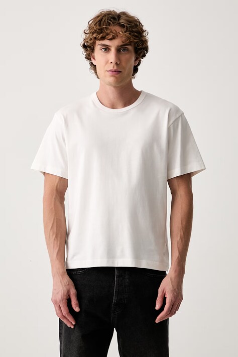 Vans t-shirt ανδρικό βαμβακερό PREMIUM μπεζ VN000TPBC9F1
