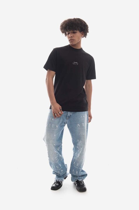 STAMPD cotton t-shirt black color